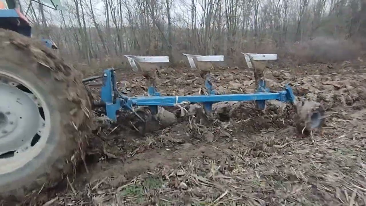 Tesko oranje sa Landini 10000 i Gassner 3x14