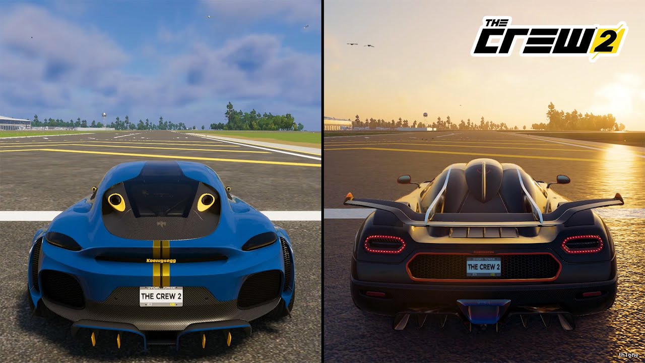 The Crew 2 | Koenigsegg Gemera 2020 vs. Koenigsegg One:1 2014 Performance and Sound Comparison