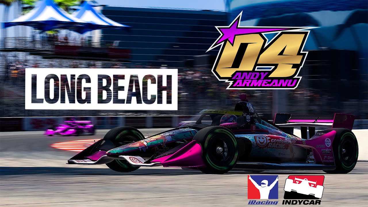[iRacing #10]IndyCar @LongBeach 2024 S2W6 pt2
