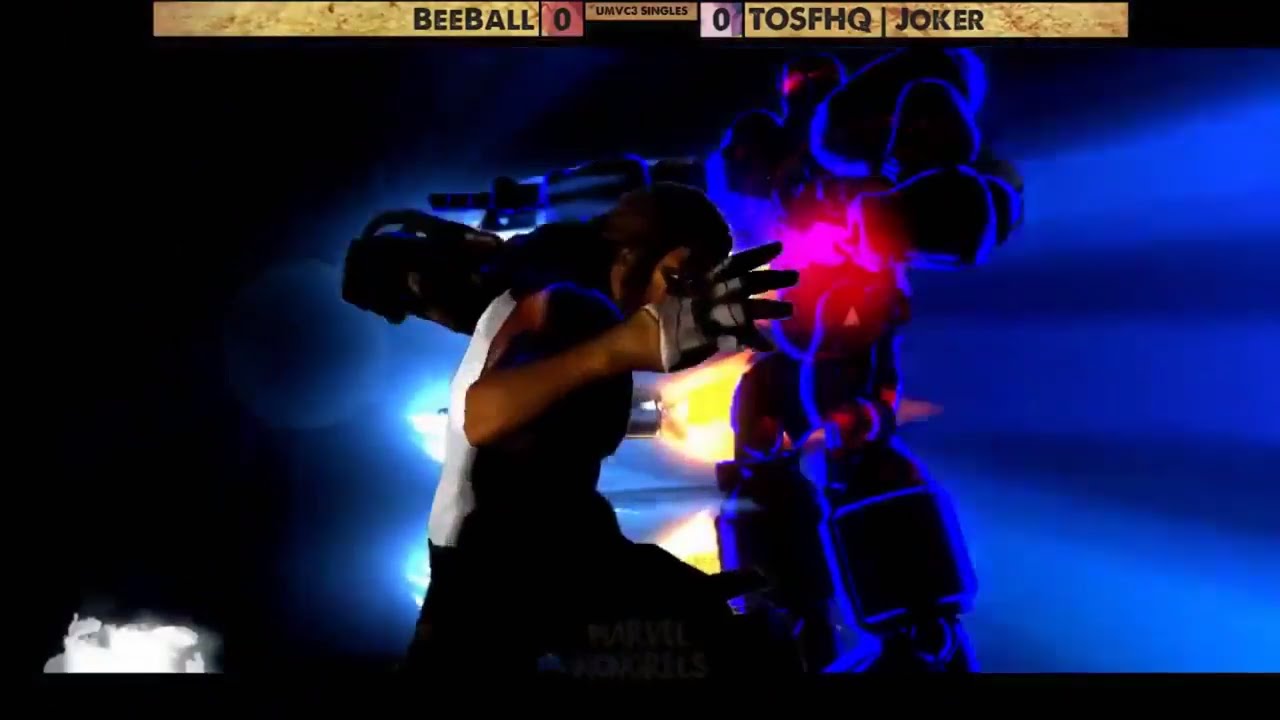 UMVC3 Marvel Mongrels Singles Tournament (BEEBALL) vs (TOSFHQ JOKER)