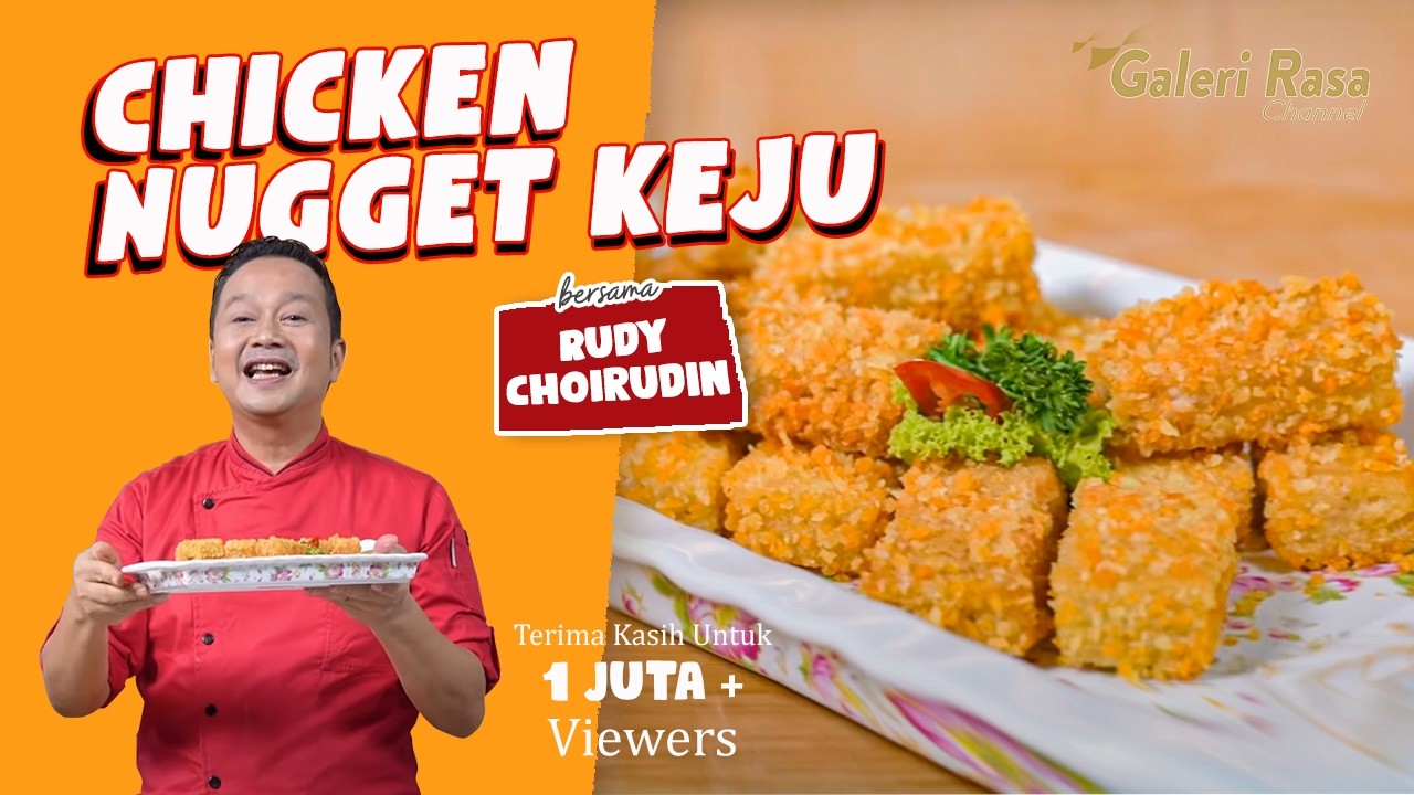 RUDY CHOIRUDIN | RESEP CHICKEN NUGGET KEJU ~ MENU FAVORIT ANAK