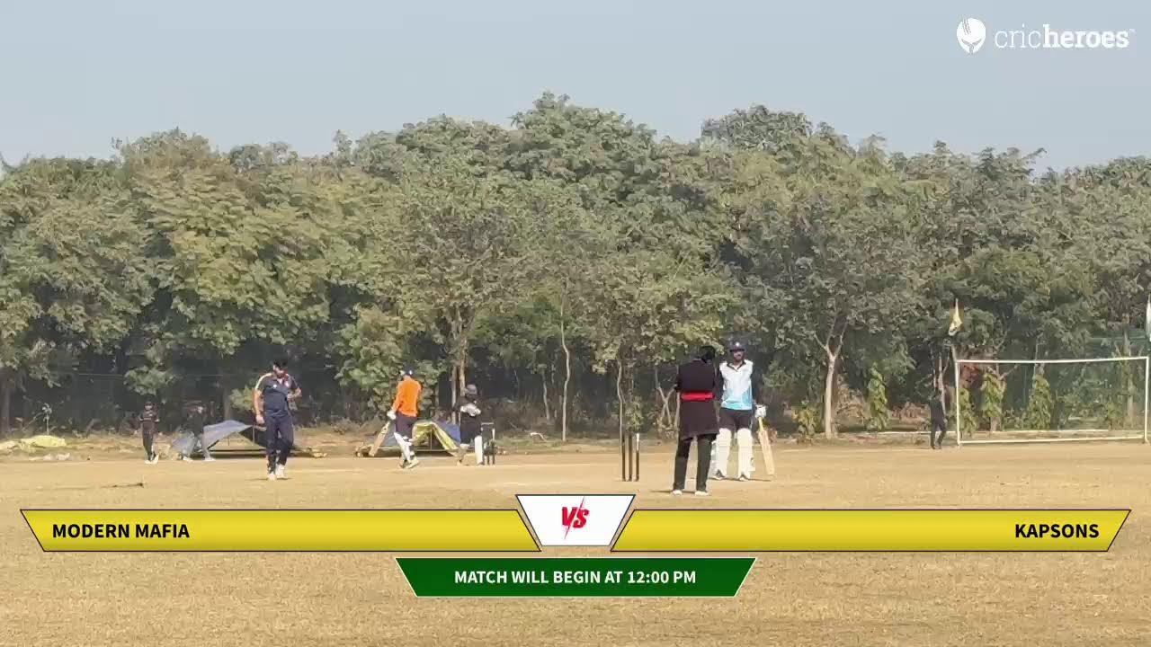 Modern mafia vs KAPSONS | Nathupur Corporate Tournament (League Matches) | Live - New Delhi Nathup…