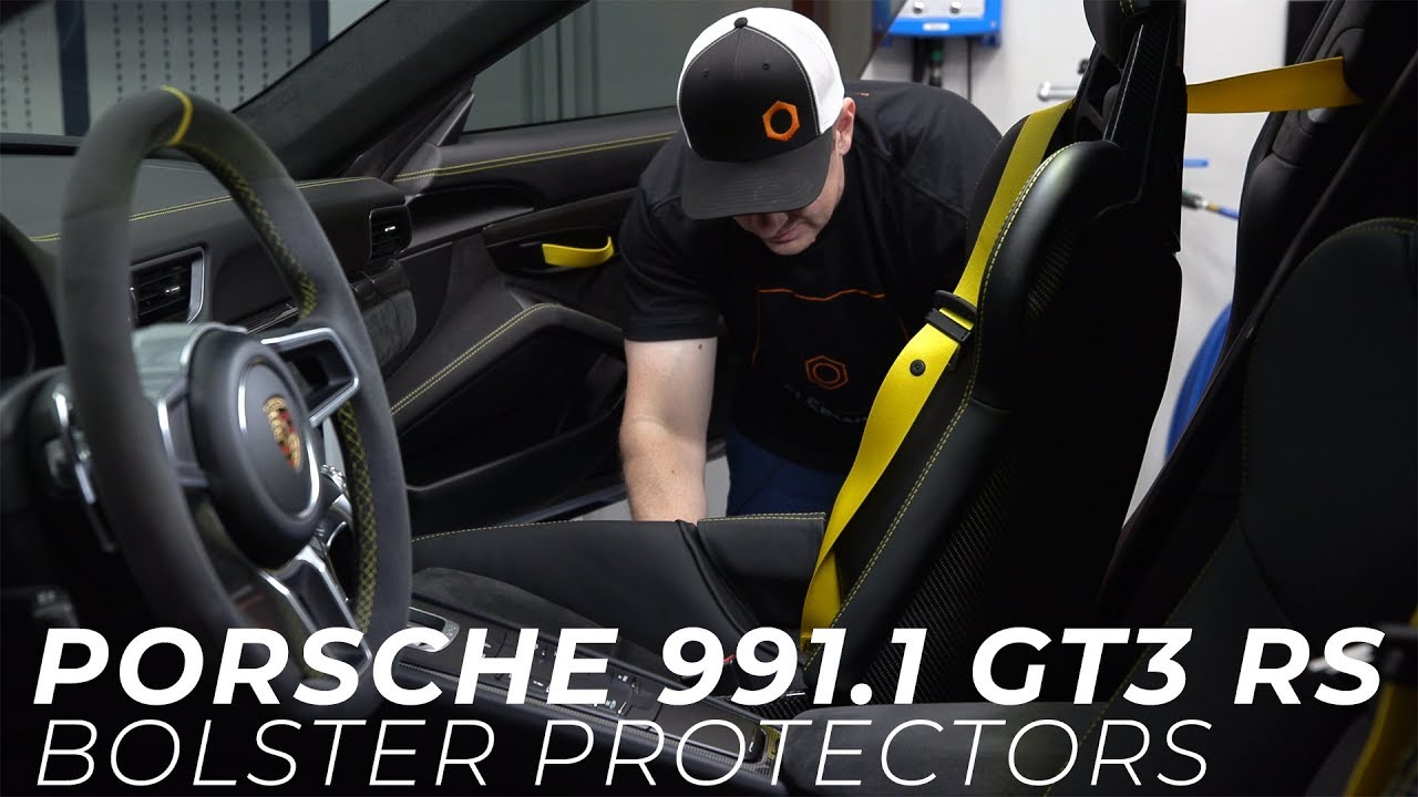 Porsche 991.1 GT3 RS Leather Bolster Protectors