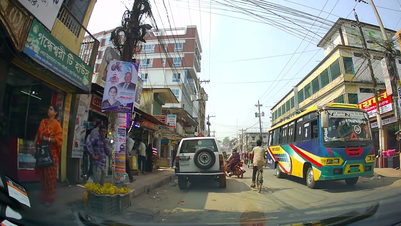 Sreemangal to Dhaka Driving Trip Dashcam Footage via Dhaka Sylhet Highway N2