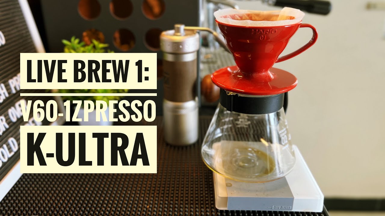 Brew 1: V60 + 1zpresso K-Ultra