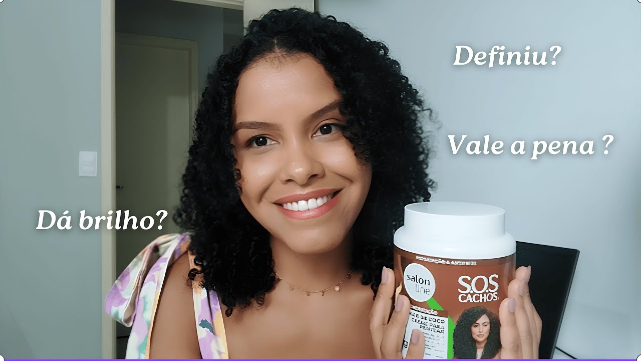 Resenha SOS Cachos Salon Line