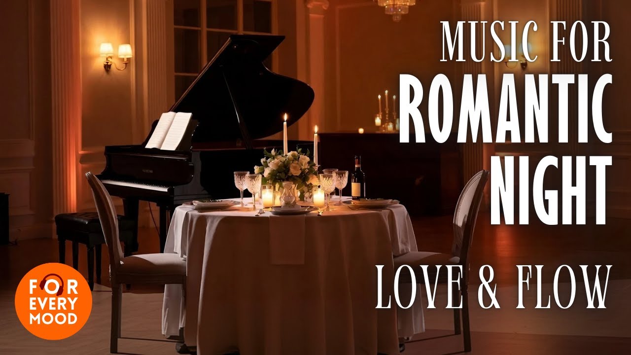 Romantic Night – Love & Flow | 60 Min Ambient Instrumental for Calm & Intimacy – Vol. 1