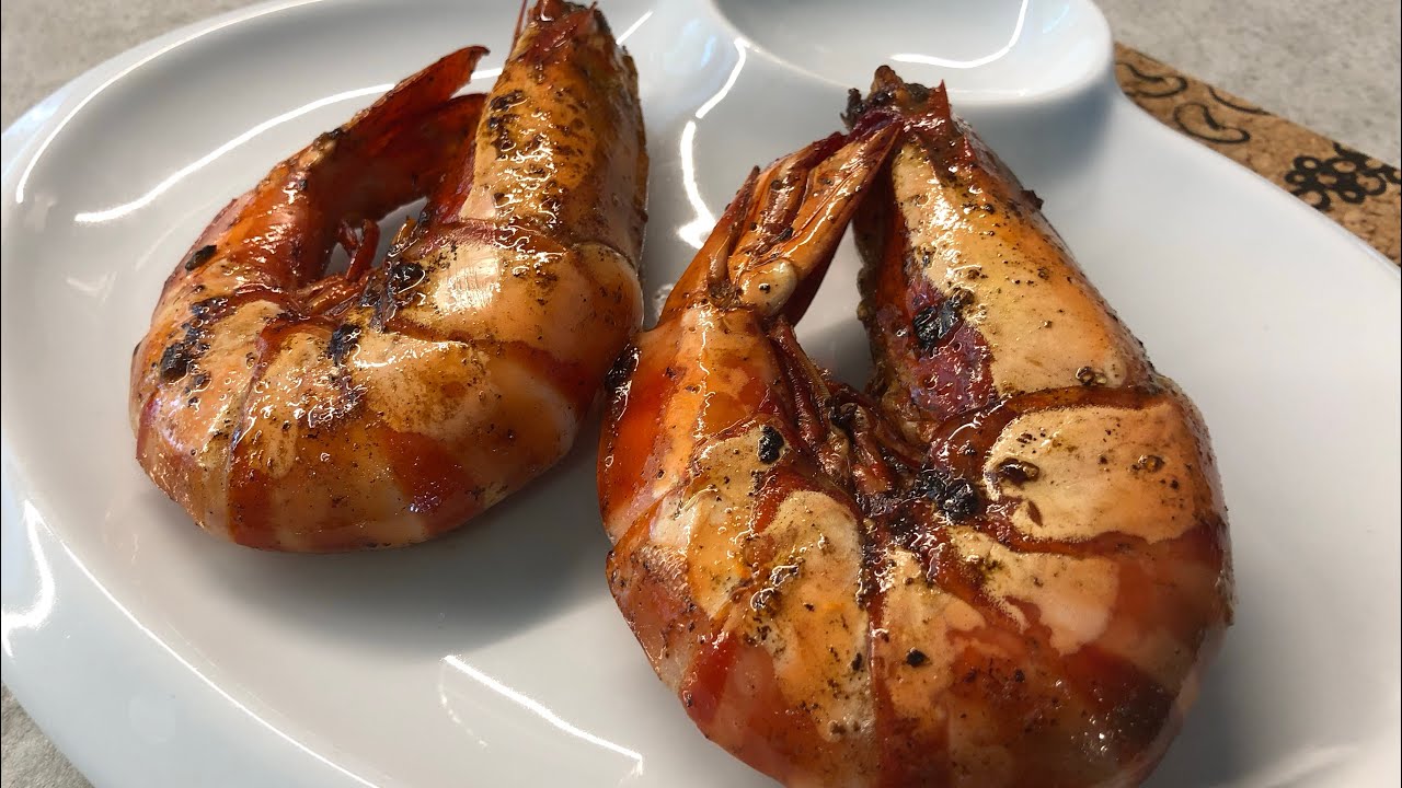 Panfried Butter Giant Black Tiger Prawns | 牛油煎鬼蝦