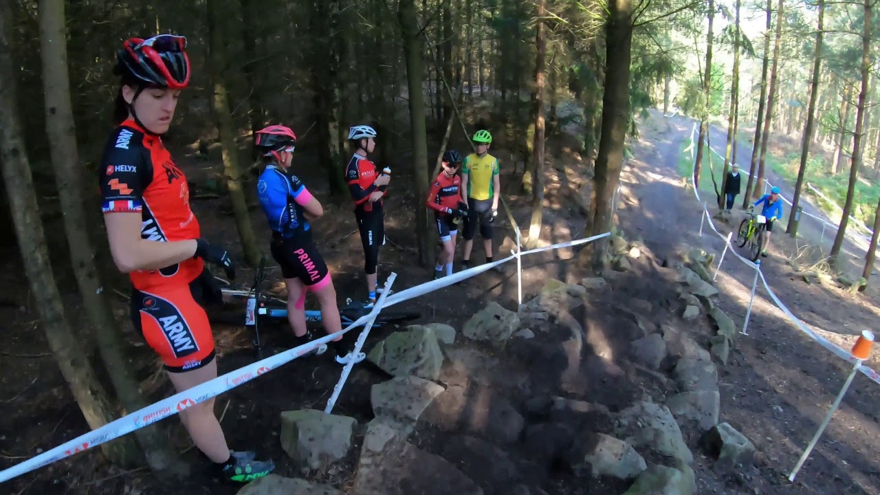 Cannock Chase National MTB XC - On board practice lap (4K)