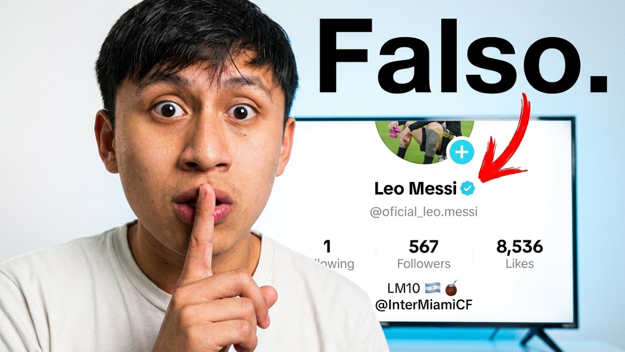Engañe a TikTok con una Cuenta Falsa de Leo Messi