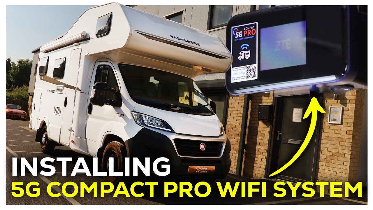 Need WIFI in Your Motorhome? 5G Compact WIFI Installation! - Fiat Ducato Upgrade.