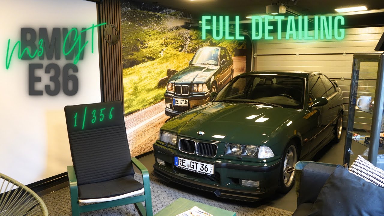 BMW E36 M3 GT detailing| paint correction| dry ice cleaning| full detail| Aufbereitung| Politur|