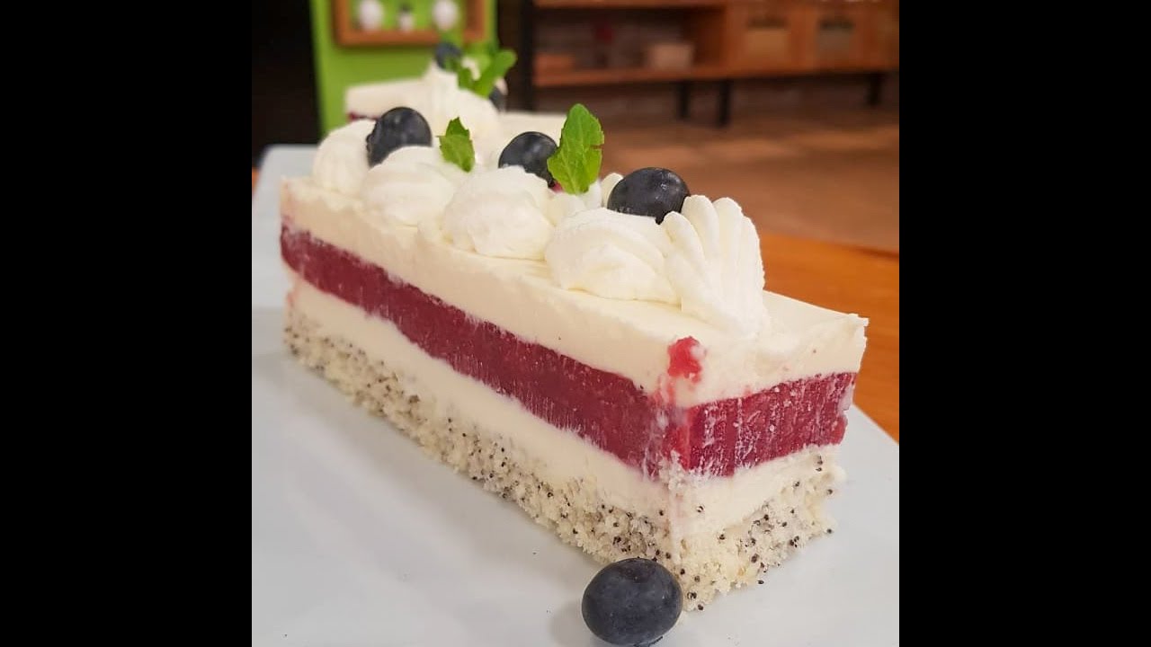 Receta dulce: Torta mousse de chocolate y frutos rojos