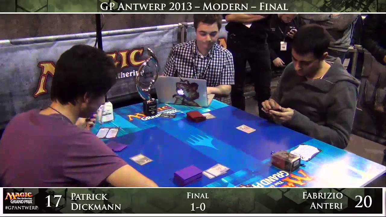 Grand Prix Antwerp 2013 Finals: Fabrizio Anteri vs. Patrick Dickmann (Modern)
