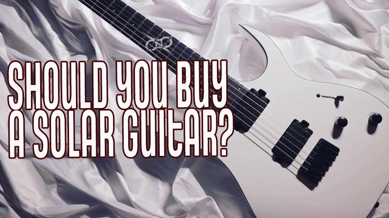 Should You Buy Solar Guitar? HONEST Review of Solar S2.6W! GIVEAWAY!