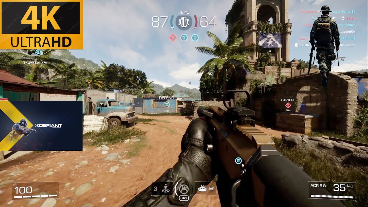 XDefiant Multiplayer Gameplay | 4K 60FPS | No Commentary