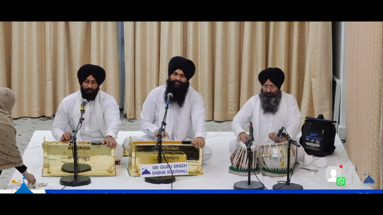 Gurmukh Laha La Gaye.Bhai Jaswinder Singh Ragi Sri Muktsar Sahib Wale.England London Kirtan Sewa.