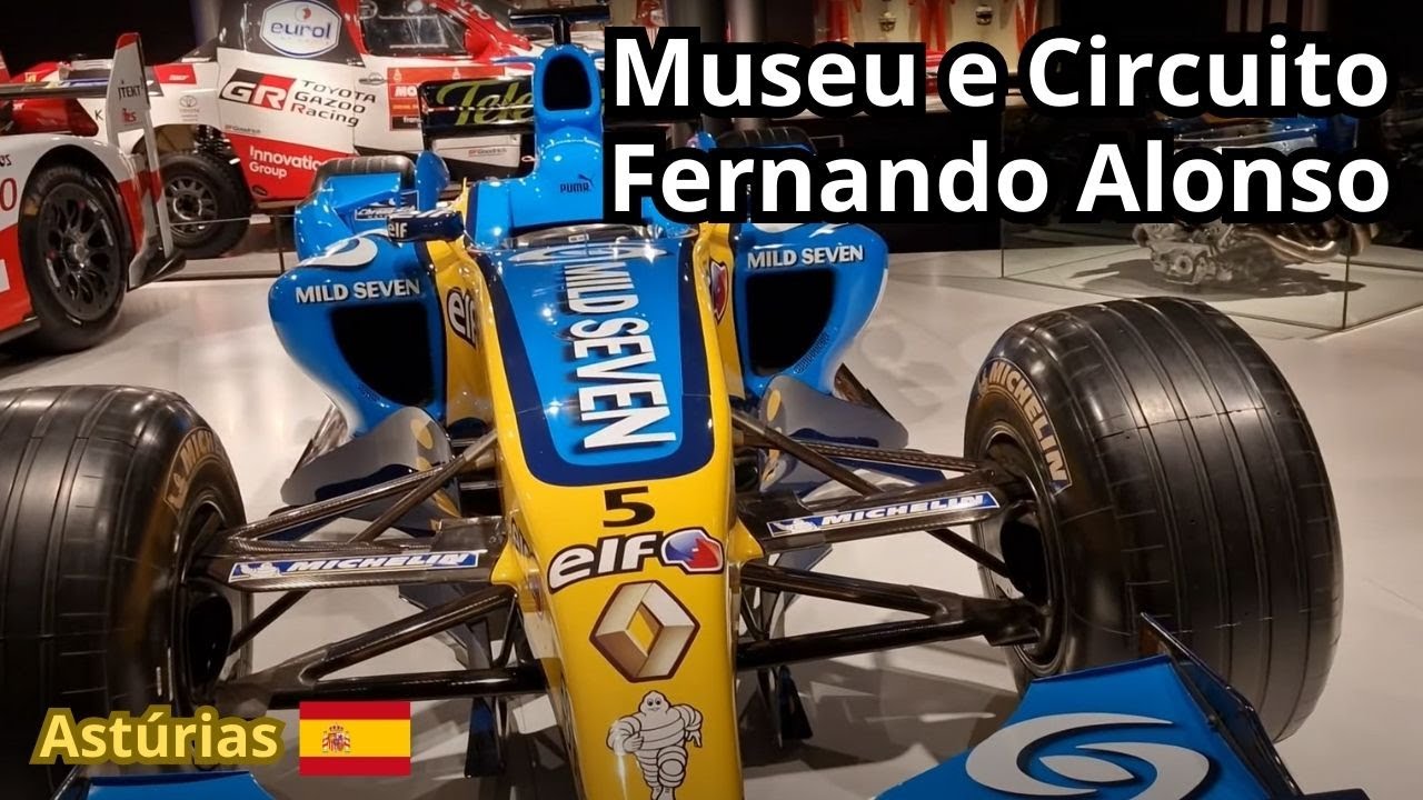 O Grande Museu e Circuito Fernando Alonso - Um paraíso do automobilismo nas Astúrias #formula1 #f1