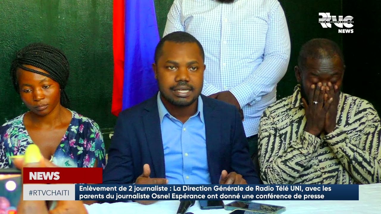 Enlèvement de deux journalistes: la Direction générale de Radio Télé UNI réagit