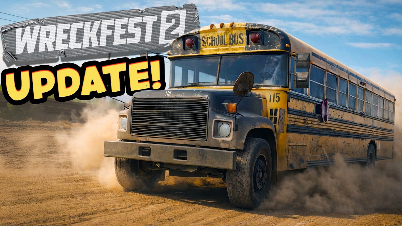 HUGE Wreckfest 2 UPDATE! 3 New Cars, New Track, New Game Mod & MUCH More!