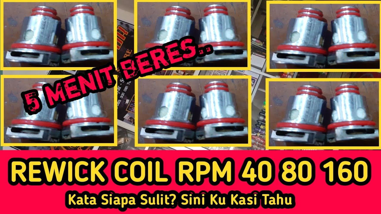 Rewick coil RPM 40 80 160, hanya Butuh 5 Menit