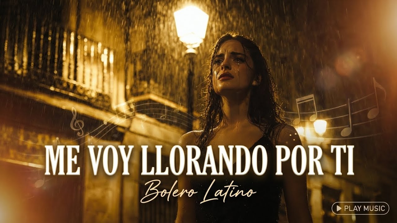 Me Voy Llorando Por Ti | Bolero Latino De Amor Y Dolor