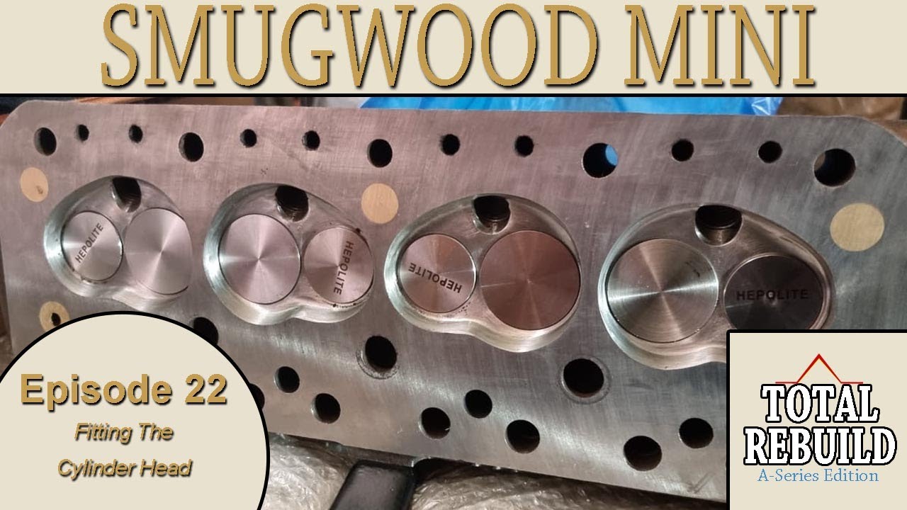 Classic Mini A+ Series Engine Total Rebuild Episode 22 - Fitting The Cylinder Head