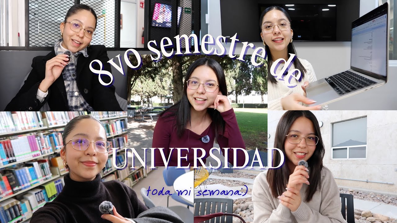 mi primera semana DE UNIVERSIDAD📕 (8vo semestre) -Nina