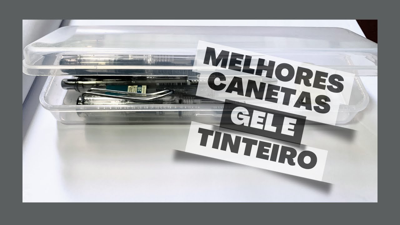 Melhores canetas para escrever em 2022 na minha opinião