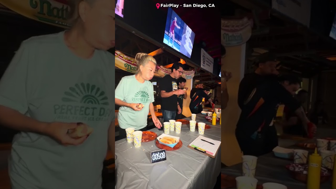 $200 Prize Hot Dog Eating Contest 