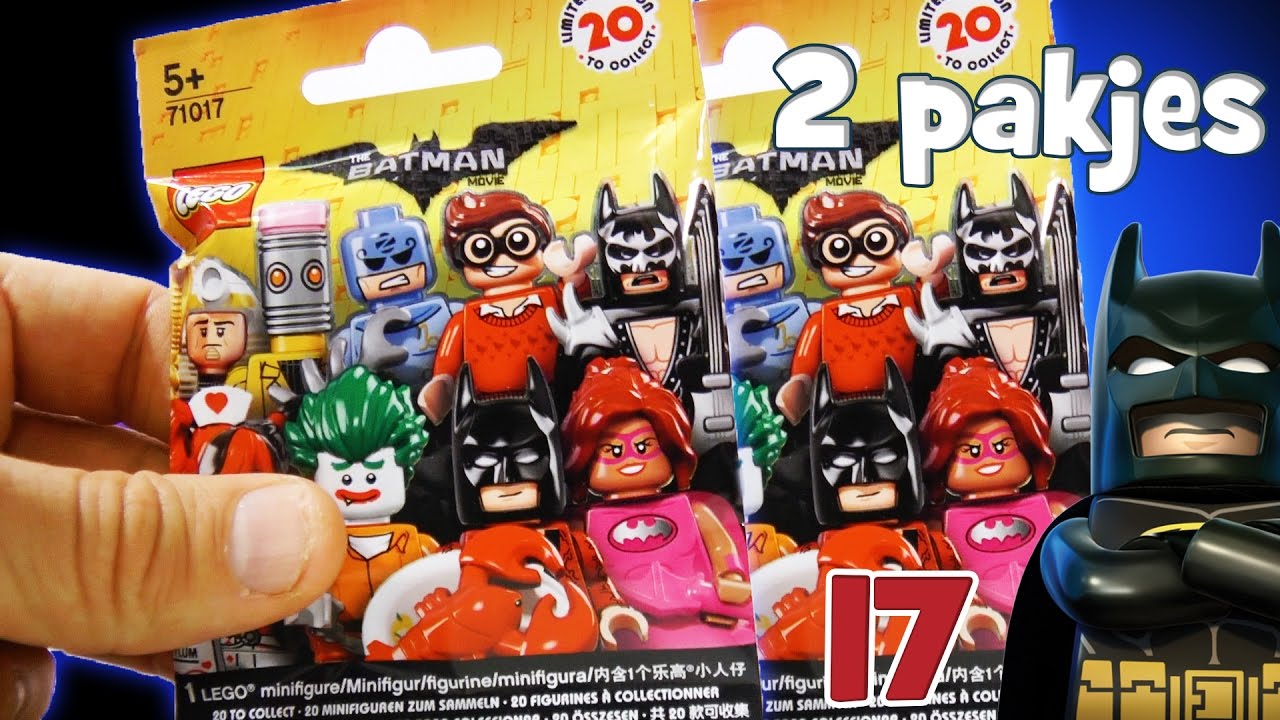 LEGO Batman movie minifigures uitpakken! 2 pakjes met hulp van AaronCreatief.
