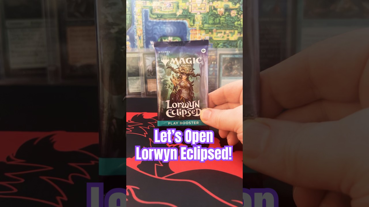 Вытащили мифическую редкую карту из дополнения Magic: The Gathering Lorwyn Eclipsed!