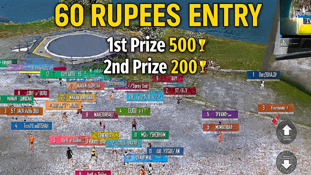 🤑BGMI OFFICIAL TURNAMENT 🤑ENTRY 60🏆RUPEES [FULLTEAM] 🫵 WHATSAPP NO 8475009974.  CALLINGNO.9528437660