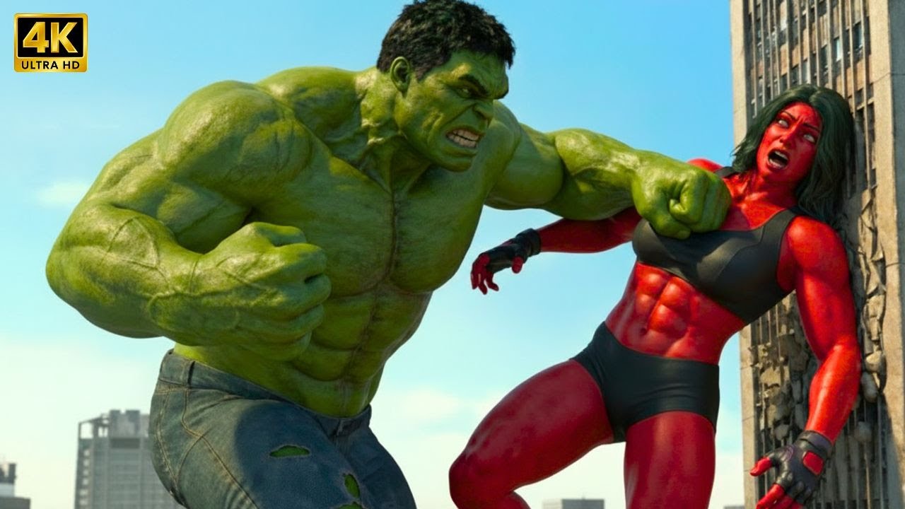 Hulk vs Red She Hulk | WHO WILL WIN?? | Full Battle Epic Superhero