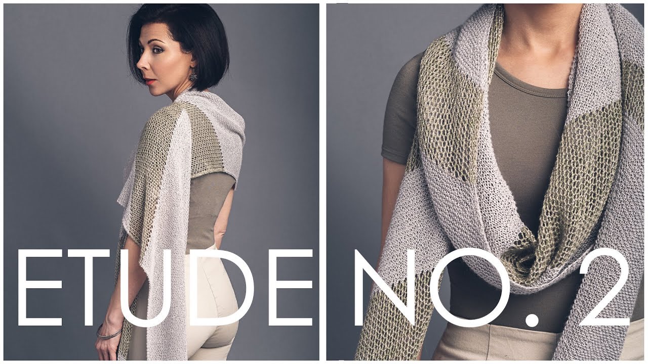 How to Knit the Turkish Lace Stitch! (Shown in our Etude No.2 Pattern)