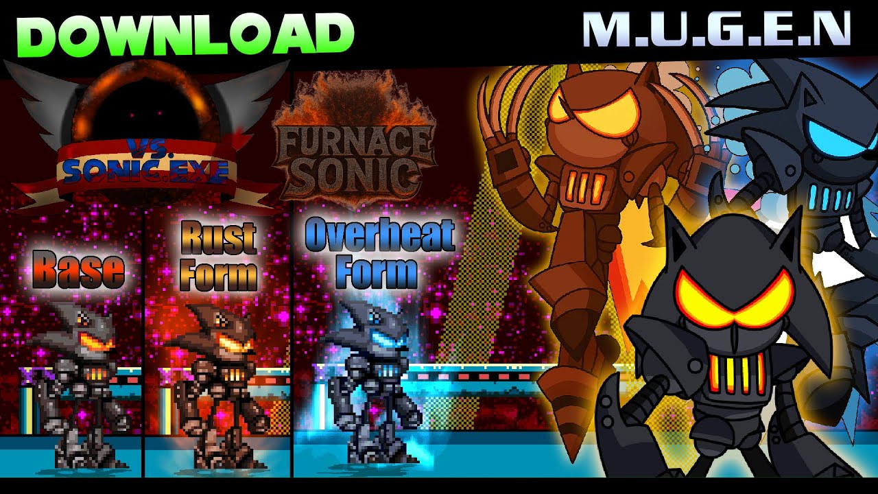 [Download] Furnace Sonic (M.U.G.E.N Char) (Halloween Special)