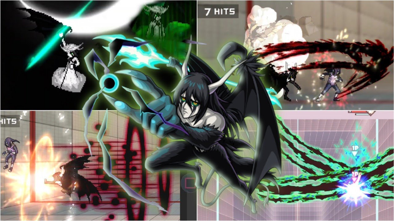 New Ulquiorra Cifer (+Segunda Etapa form) - Bleach vs Naruto (BVN) [DOWNLOAD]
