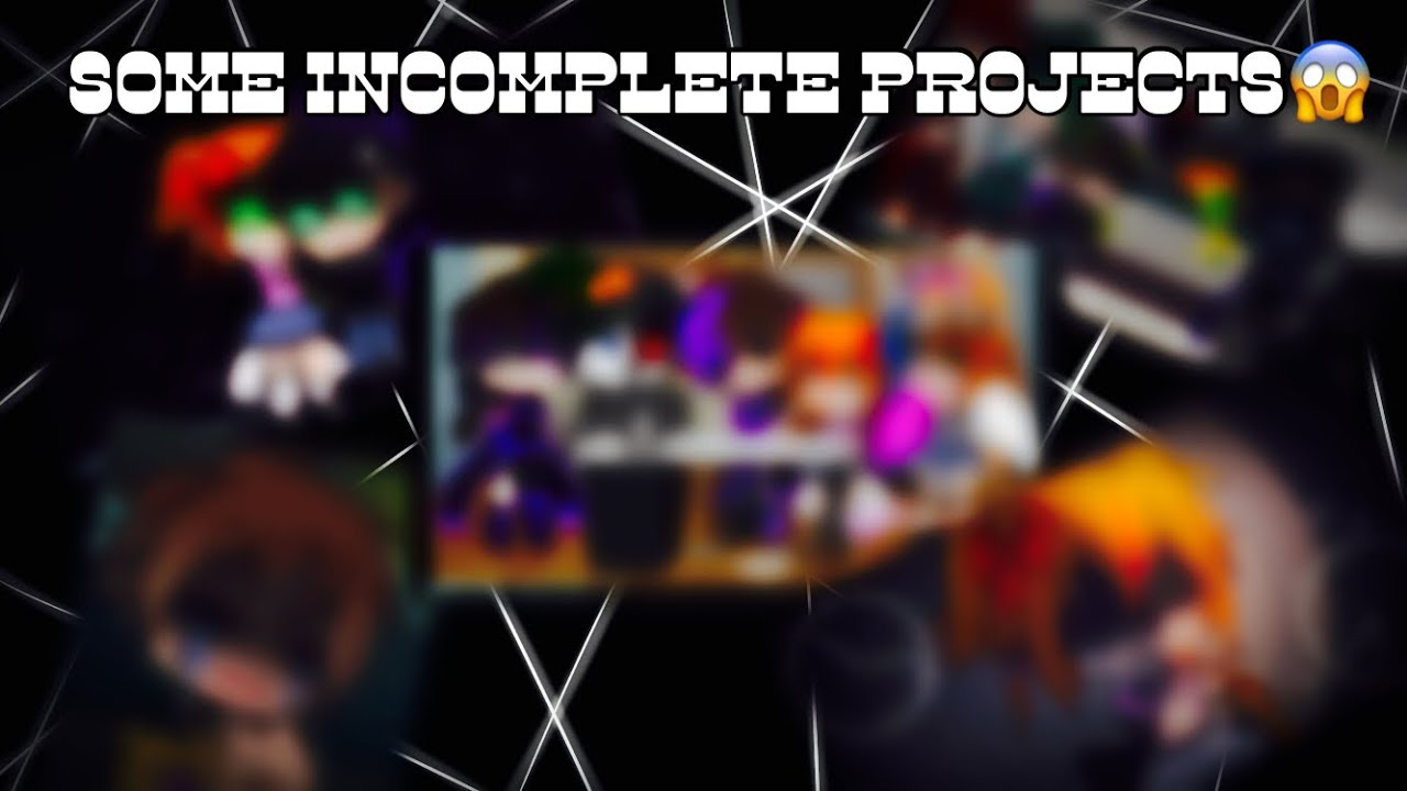 Некоторые незавершенные проекты у меня есть