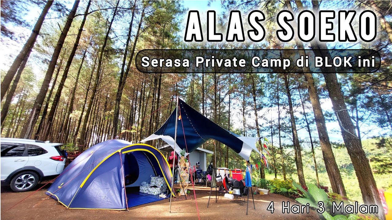 ALAS SUKO TRAWAS CAMPING GROUND TERBARU | MURAH TENANG | TENDA WILDSHELL | CAMPING KELUARGA ESTETIK