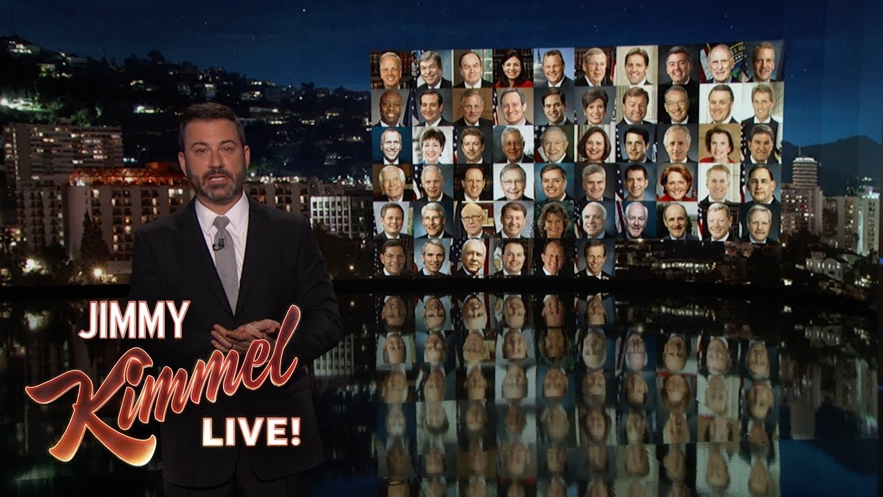 Jimmy Kimmel on Mass Shooting in Las Vegas
