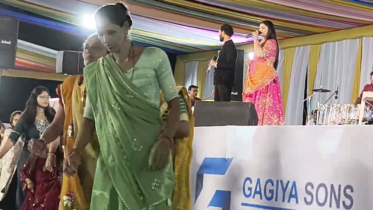 દ્વારિકાનોનાથ મારોરાજા રણછોડ છે# રાસ ગરબા સમૂહ લગ્ન વિલાસપુર બિરજુ બારોટ અલ્પા પટેલ