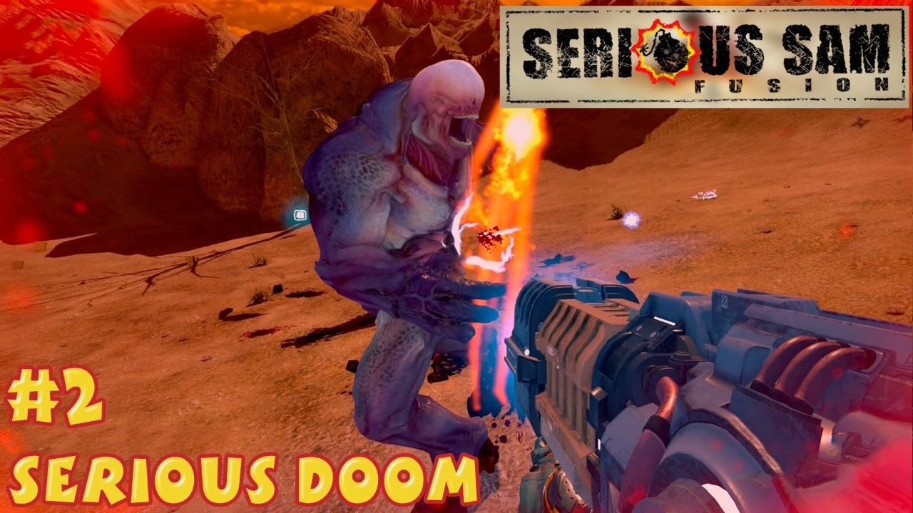 Serious Sam Fusion 2017 - Serious DOOM: Hell In Egypt - Demo #2 - Blood And Sand