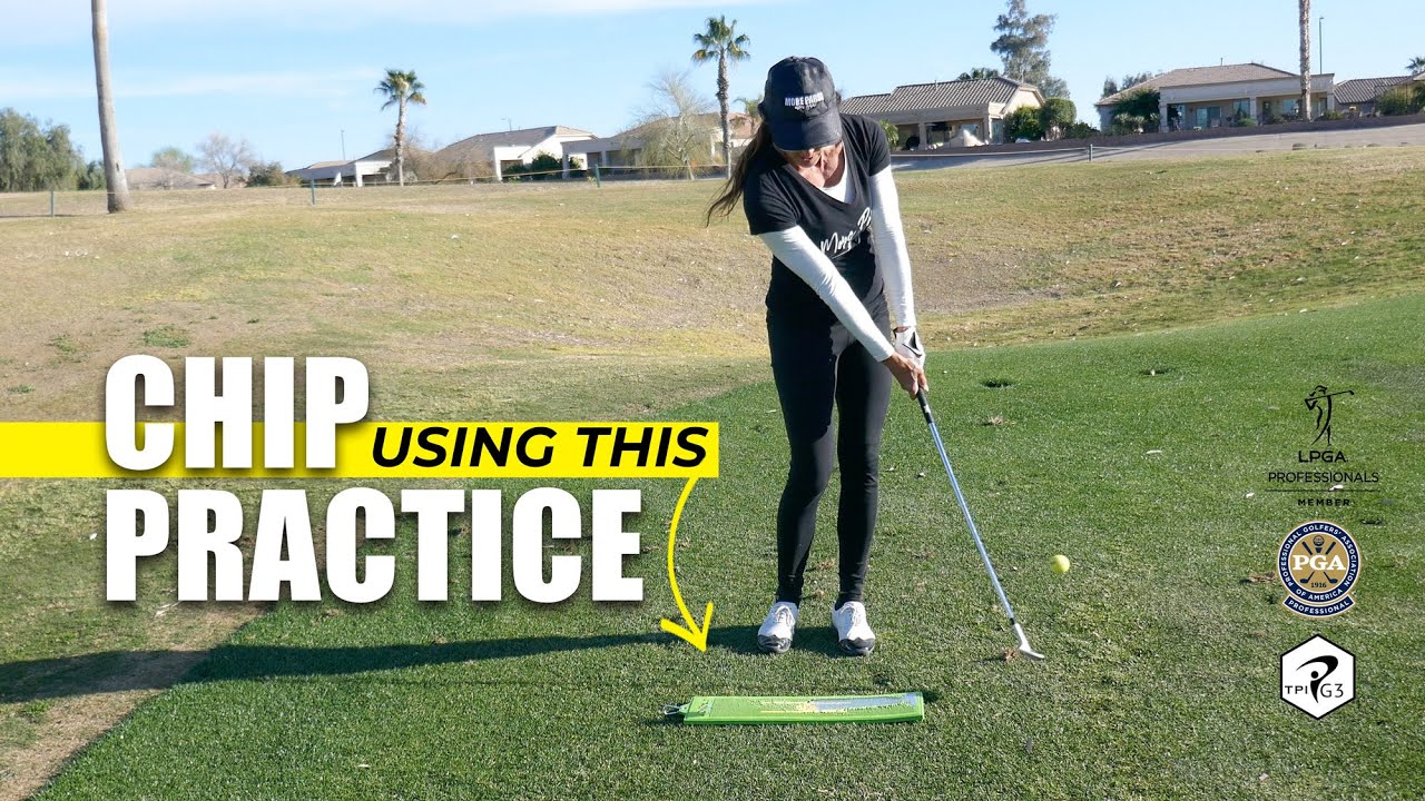 PRACTICE Chipping Low Point with the Divot Board