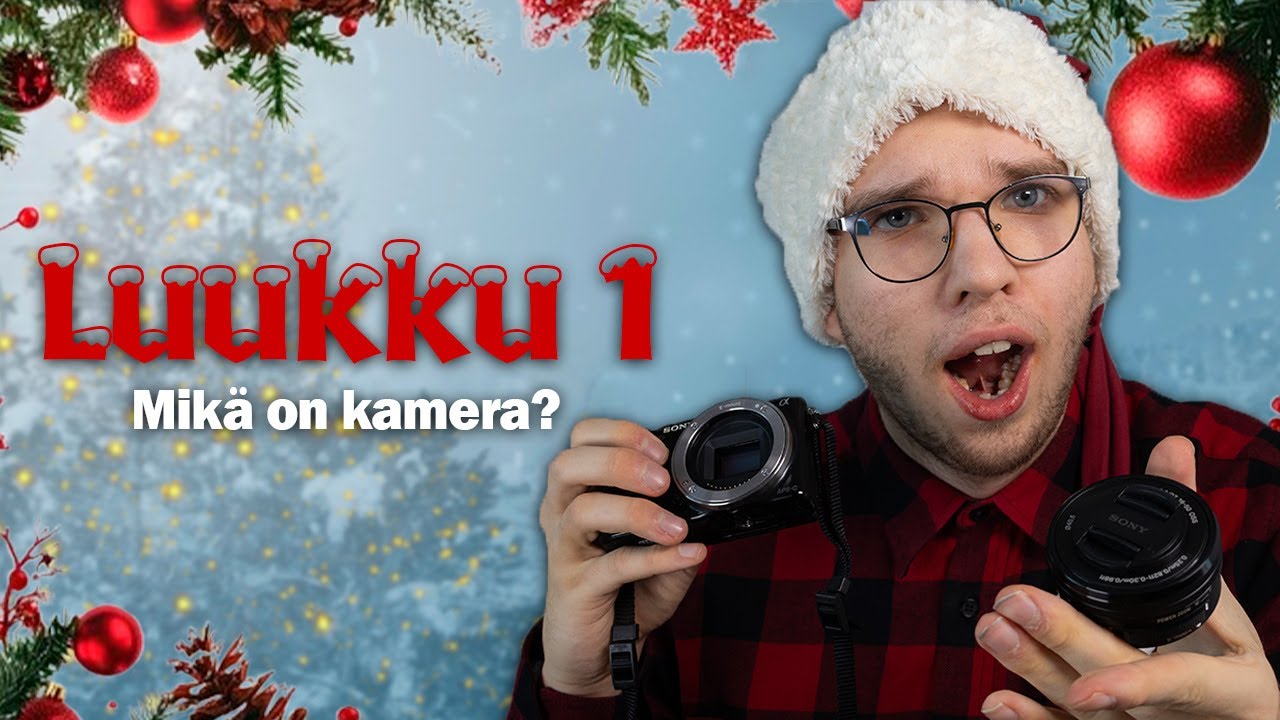Kamera joulukalenteri 2025 | LUUKKU 1