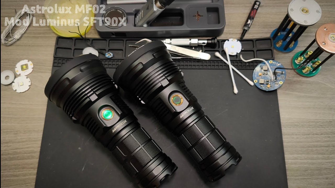 Astrolux MF02 MOD Luminus SFT90X led chip