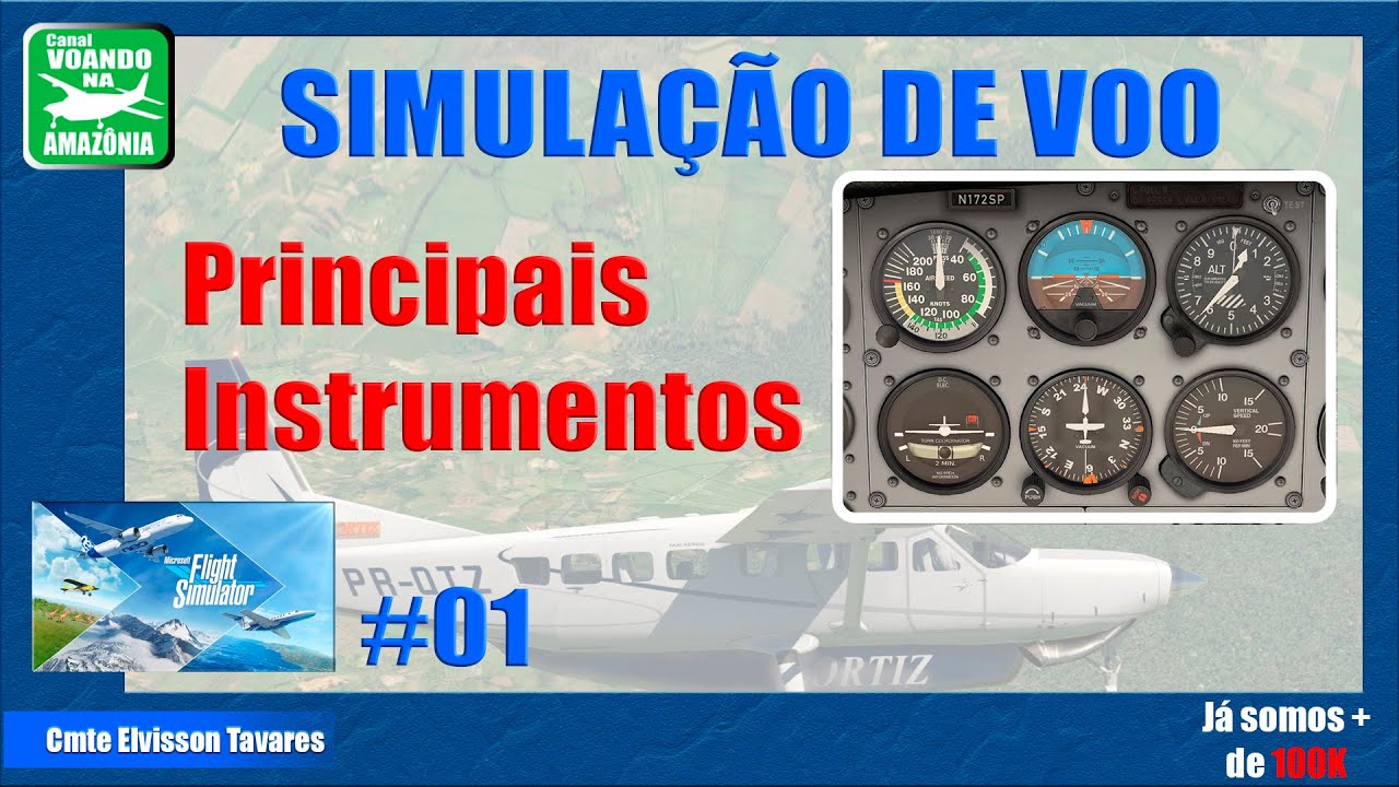 Simulação de Voo - Instrumentos Básicos de Navegação e Voo