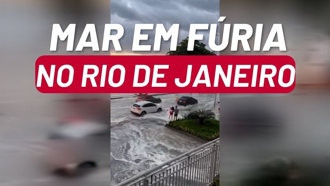MAR EM FÚRIA NO RIO DE JANEIRO - LEBLON / UMA DAS MAIORES RESSACAS DA HISTÓRIA