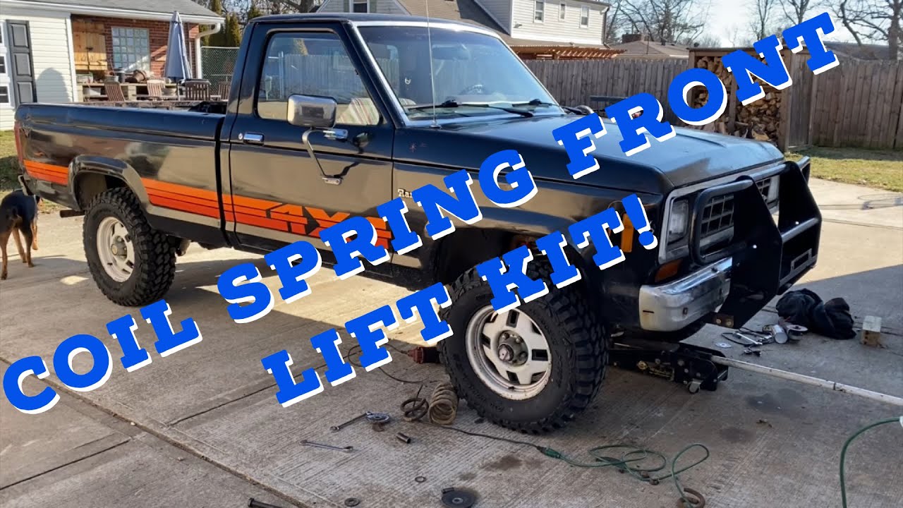 Installing front coil springs in a 1983-1990 Ford Ranger