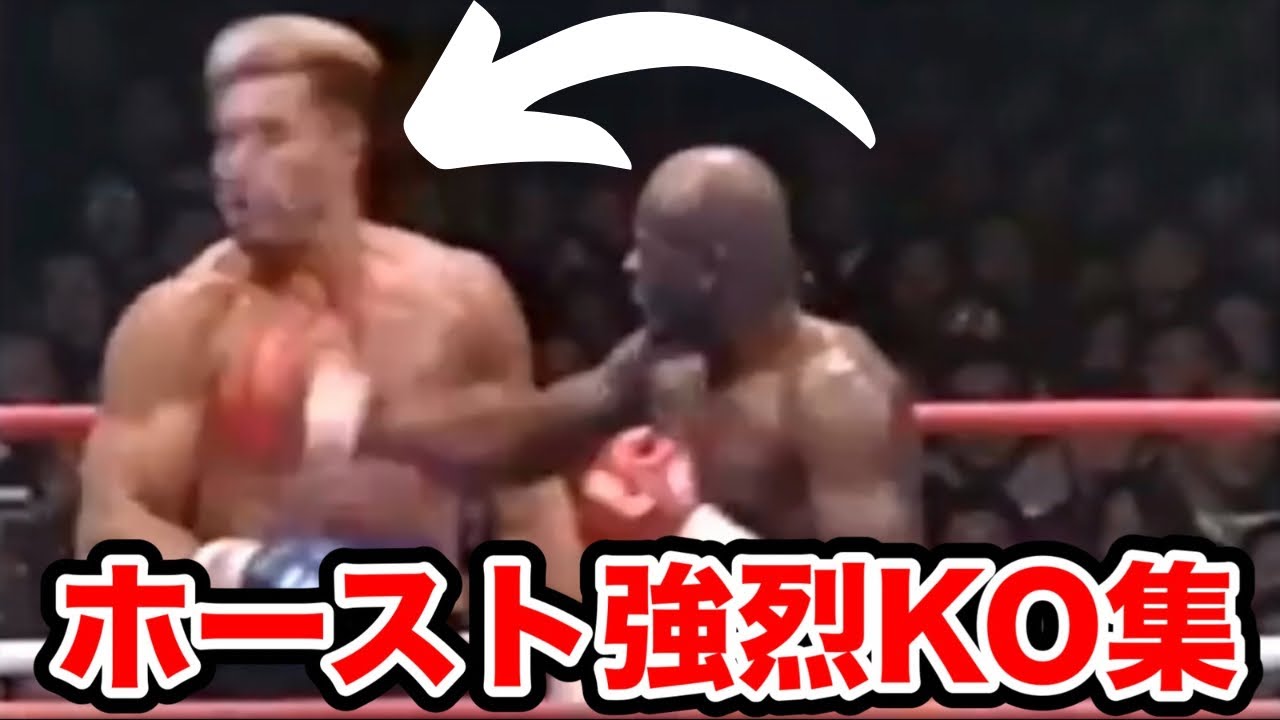 【K-1四天王】アーネスト・ホースト恐ろしすぎるKO集