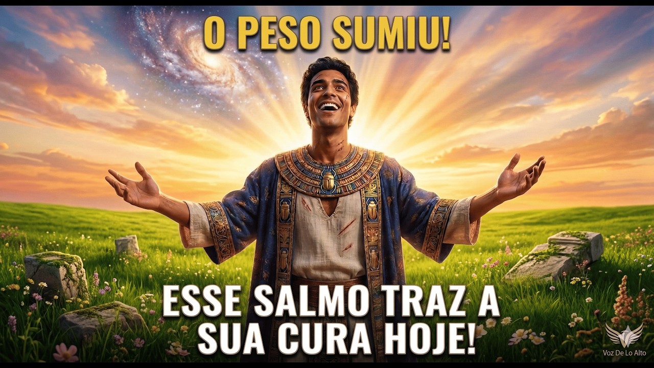SALMO DO DIA - Salmo 103 - O Peso Sumiu: A Oração Que Traz a Sua Cura! 🕊️✨